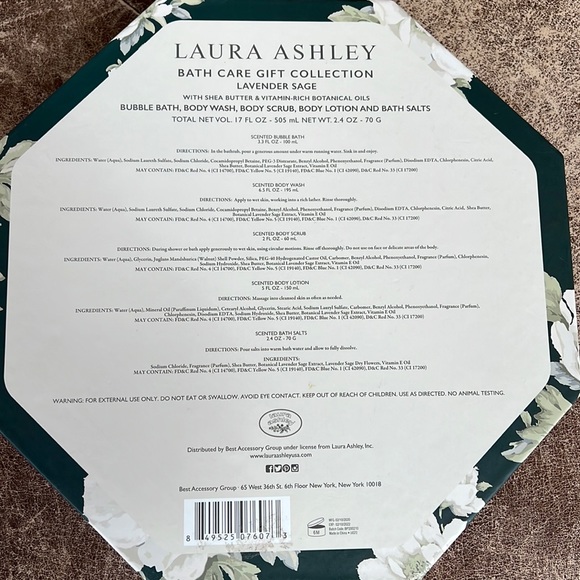 Laura Ashley Bath & Body Laura Ashley Bath Care Gift Set Lavender
